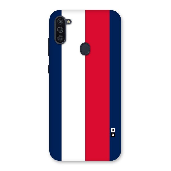 Electric Colors Stripe Back Case for Galaxy M11