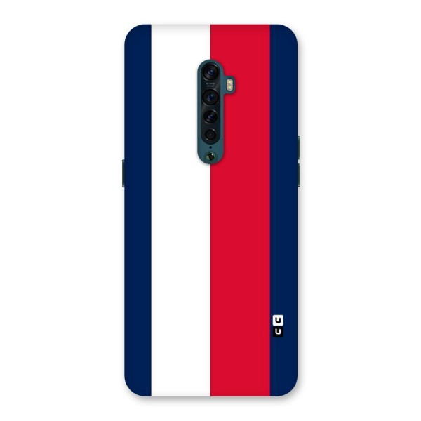 Electric Colors Stripe Back Case for Oppo Reno2