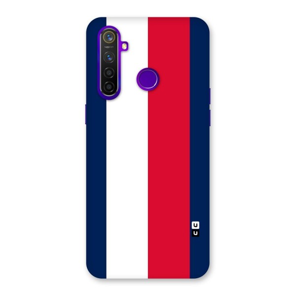 Electric Colors Stripe Back Case for Realme 5 Pro