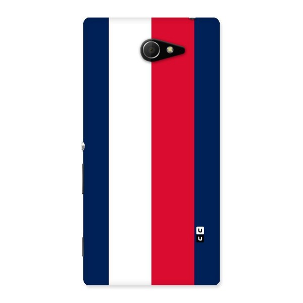 Electric Colors Stripe Back Case for Sony Xperia M2