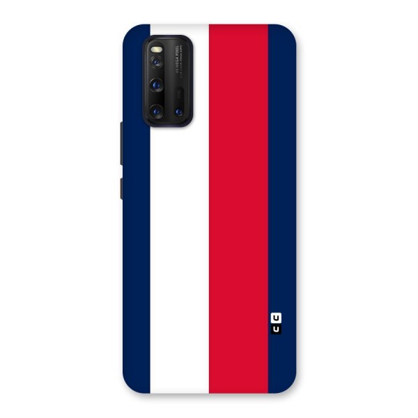 Electric Colors Stripe Back Case for Vivo iQOO 3