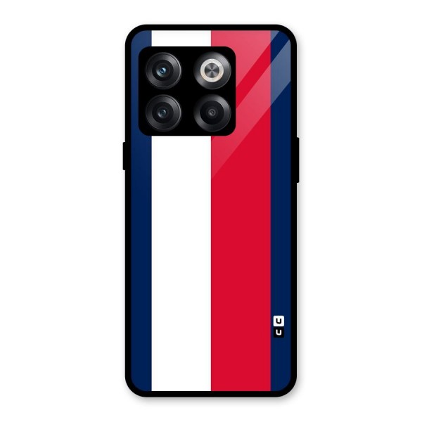 Electric Colors Stripe Glass Back Case for OnePlus 10T