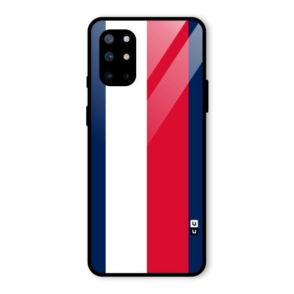 Electric Colors Stripe Glass Back Case for OnePlus 8T