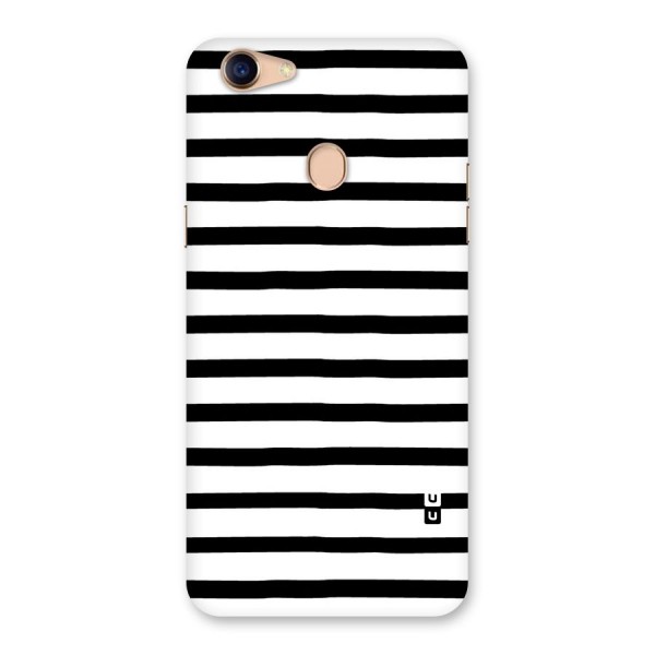 Elegant Basic Stripes Back Case for Oppo F5
