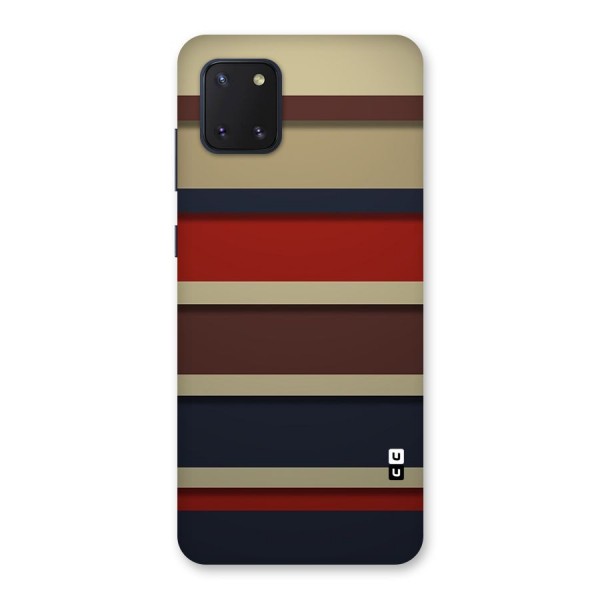 Elegant Stripes Pattern Back Case for Galaxy Note 10 Lite