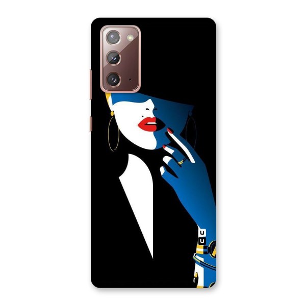 Elegant Woman Back Case for Galaxy Note 20