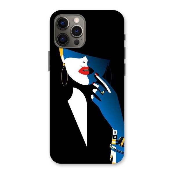 Elegant Woman Back Case for iPhone 12 Pro Max
