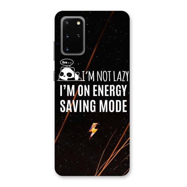 Energy Saving Mode Back Case for Galaxy S20 Plus