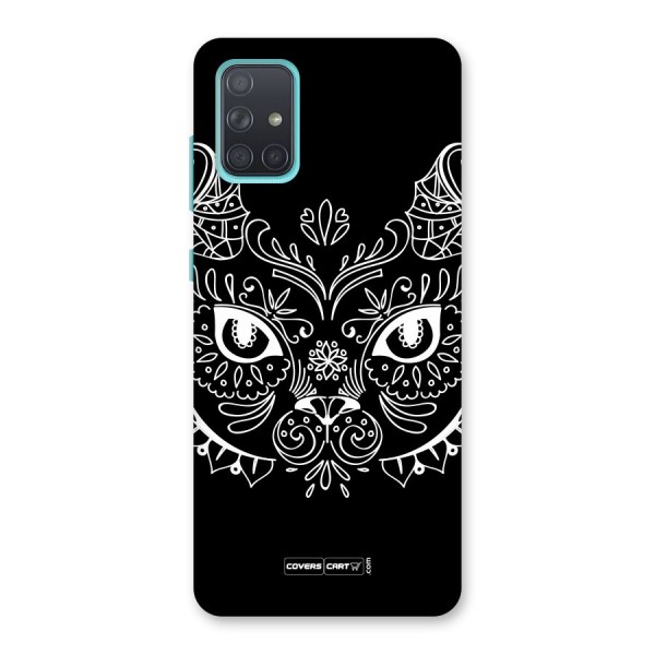 Ethnic Cat Design Back Case for Galaxy A71