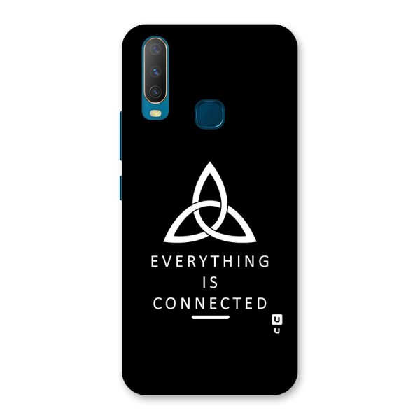 Everything is Connected Typography Back Case for Vivo U10
