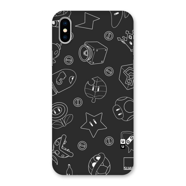 Face Mishchief Back Case for iPhone X