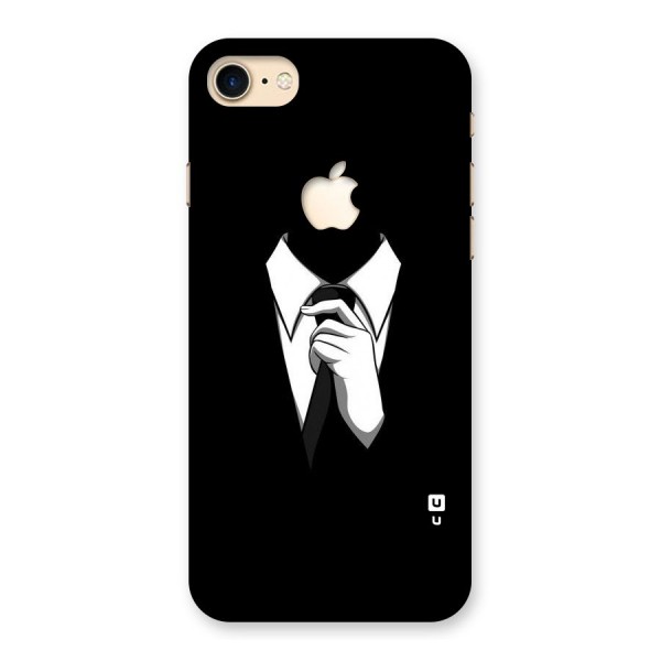 Faceless Gentleman Back Case for iPhone 7 Apple Cut