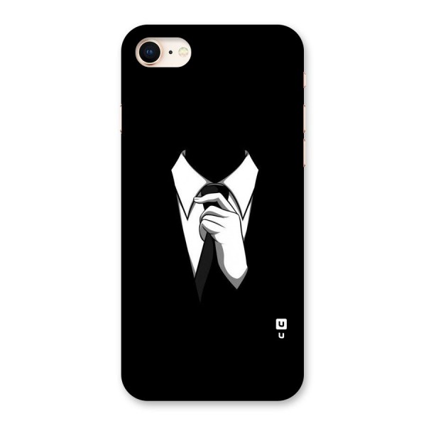 Faceless Gentleman Back Case for iPhone 8