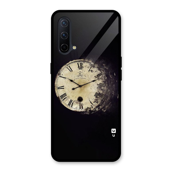 Fading Clock Glass Back Case for OnePlus Nord CE 5G