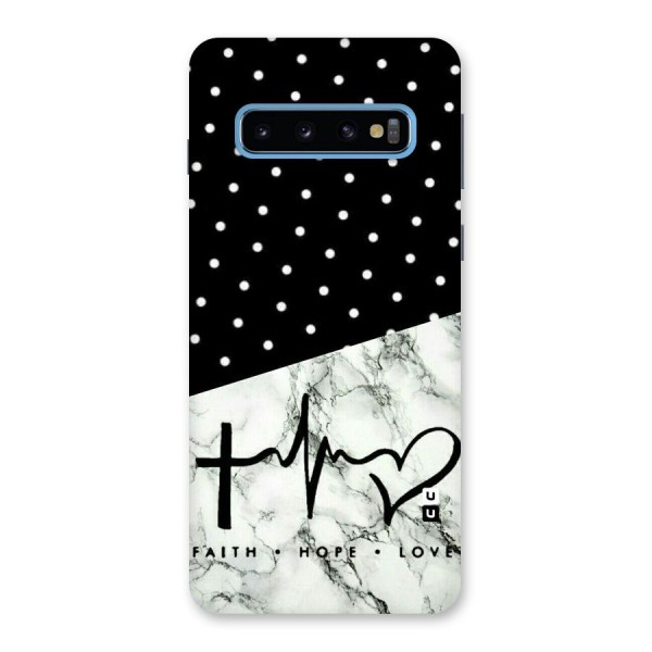 Faith Love Back Case for Galaxy S10