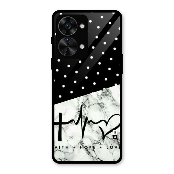 Faith Love Glass Back Case for OnePlus Nord 2T