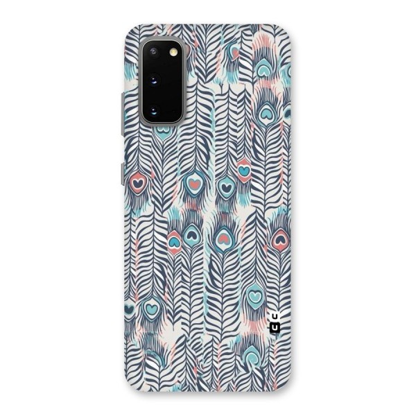 Feather Art Back Case for Galaxy S20
