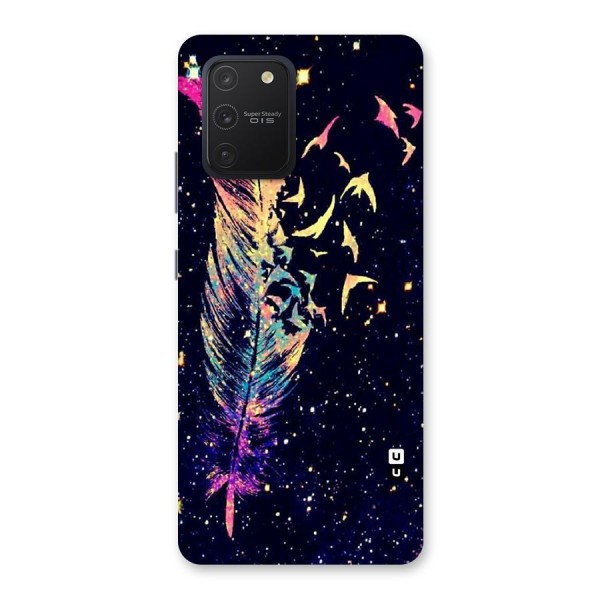 Feather Bird Fly Back Case for Galaxy S10 Lite