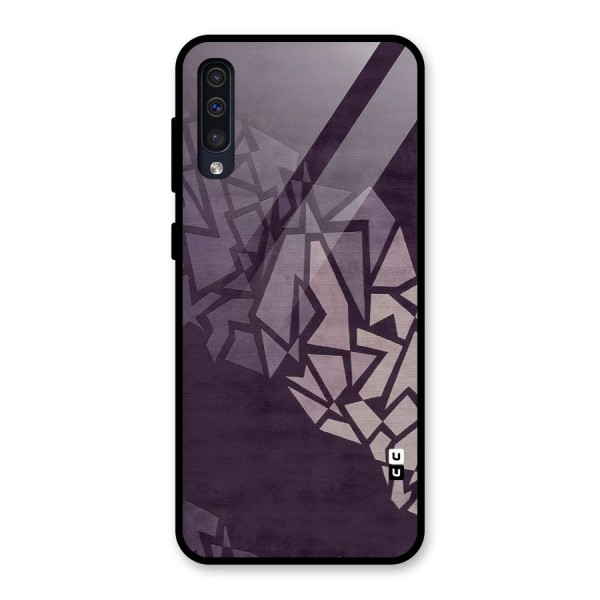 Fine Abstract Glass Back Case for Galaxy A50