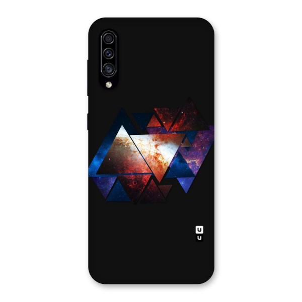 Fire Galaxy Triangles Back Case for Galaxy A30s