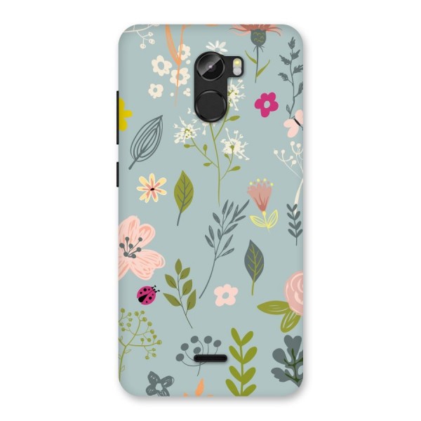 Flawless Flowers Back Case for Gionee X1