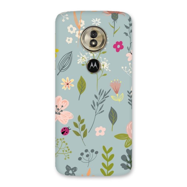 Flawless Flowers Back Case for Moto G6 Play