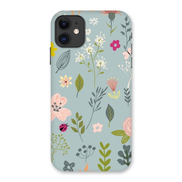 Flawless Flowers Back Case for iPhone 11