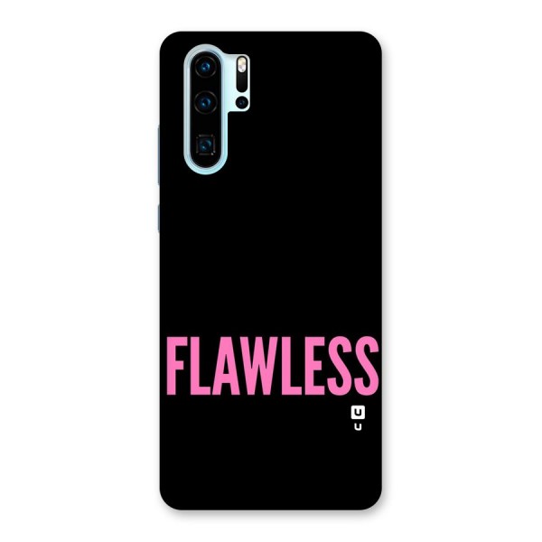 Flawless Pink Design Back Case for Huawei P30 Pro