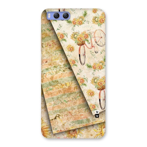 Floral Bicycle Back Case for Xiaomi Mi 6