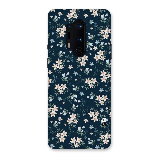 Floral Blue Bloom Back Case for OnePlus 8 Pro