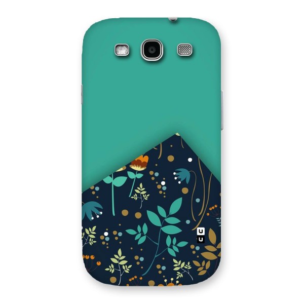 Floral Corner Back Case for Galaxy S3 Neo