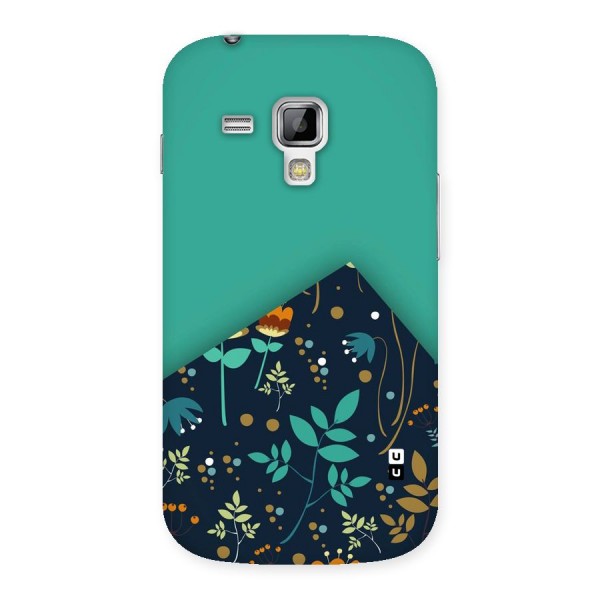 Floral Corner Back Case for Galaxy S Duos