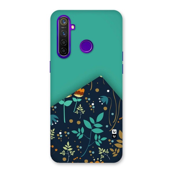 Floral Corner Back Case for Realme 5 Pro