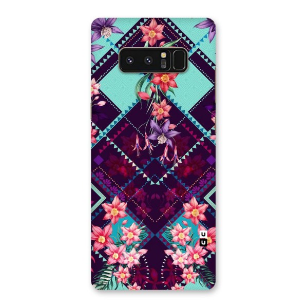 Floral Diamonds Back Case for Galaxy Note 8