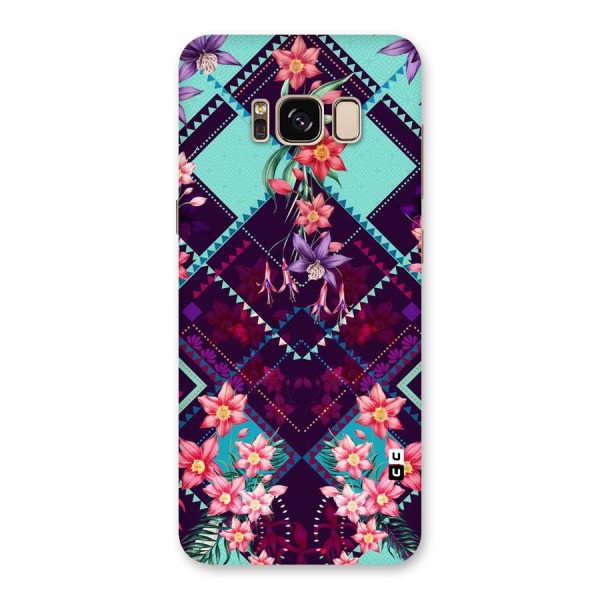 Floral Diamonds Back Case for Galaxy S8