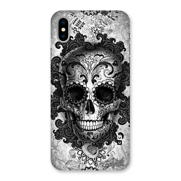Floral Ghost Back Case for iPhone X