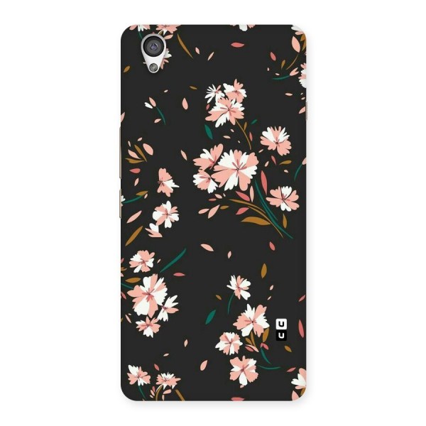 Floral Petals Peach Back Case for OnePlus X