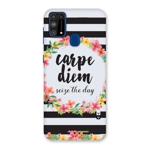 Floral Seize The Day Back Case for Galaxy M31