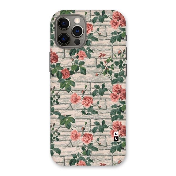 Floral Wall Design Back Case for iPhone 12 Pro