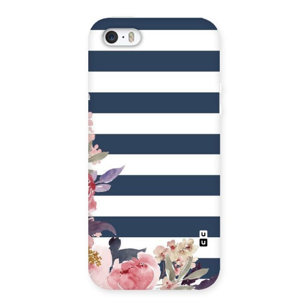 Floral Water Art Back Case for iPhone 5 5S