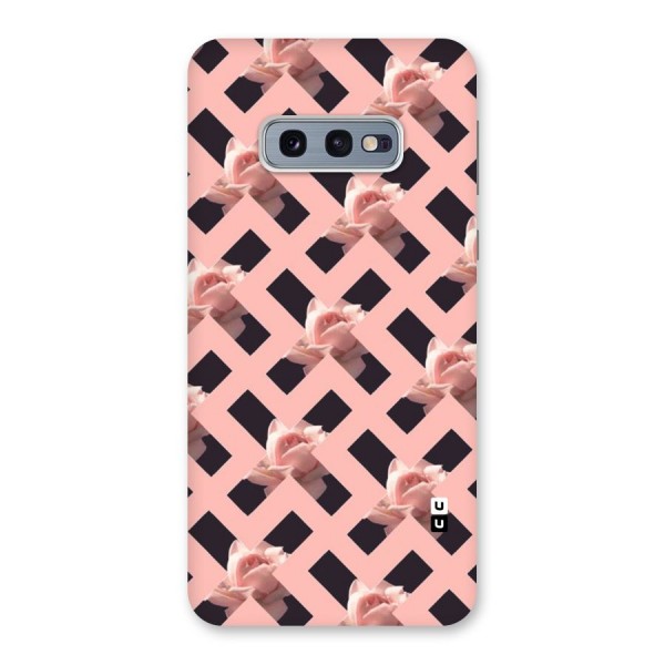Floral X Design Back Case for Galaxy S10e
