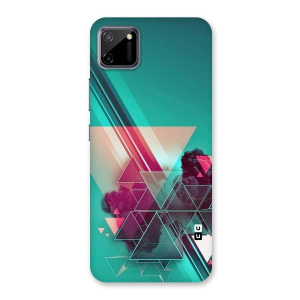 Floroscent Abstract Back Case for Realme C11
