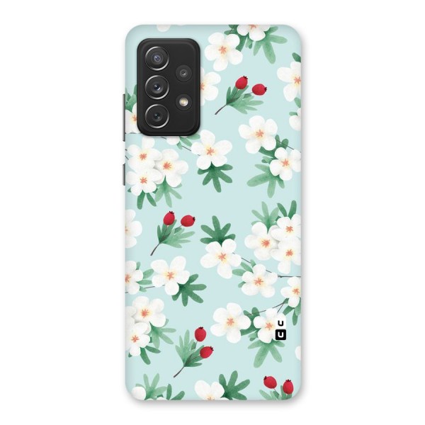 Flowers Pastel Back Case for Galaxy A72