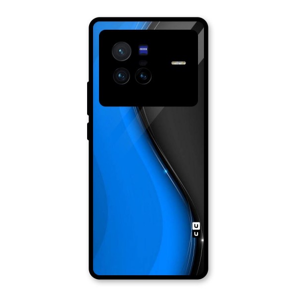 Flowing Colors Glass Back Case for Vivo X80