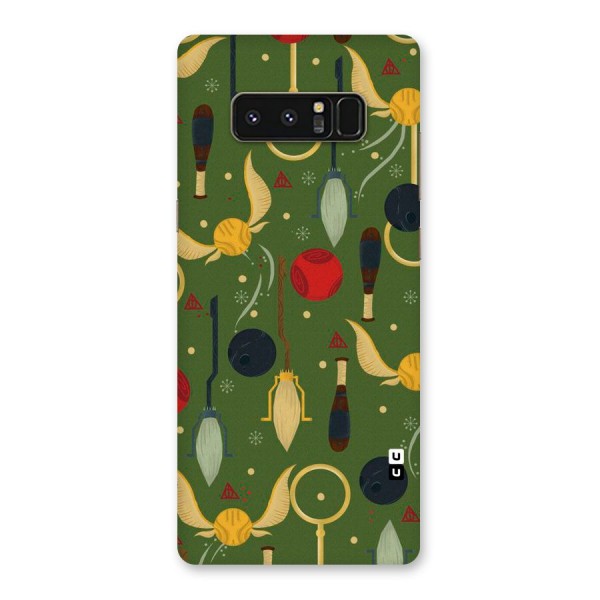 Flying Ball Pattern Back Case for Galaxy Note 8