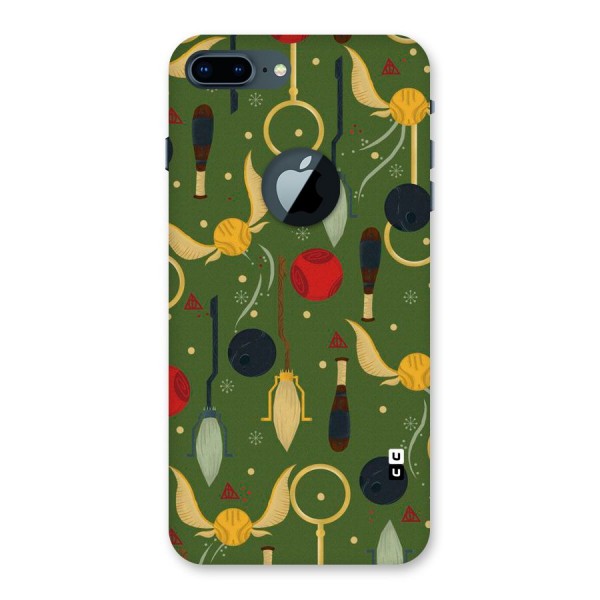 Flying Ball Pattern Back Case for iPhone 7 Plus Logo Cut