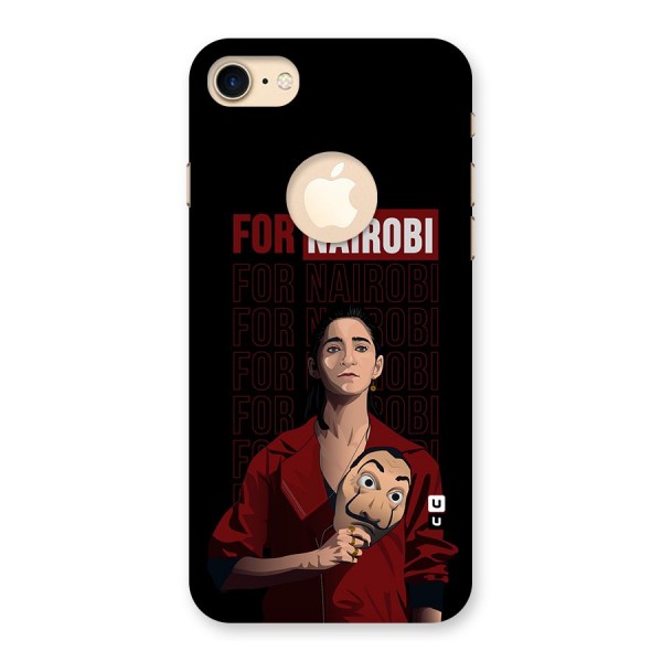 For Nairobi Money Heist Back Case for iPhone 7 Logo Cut