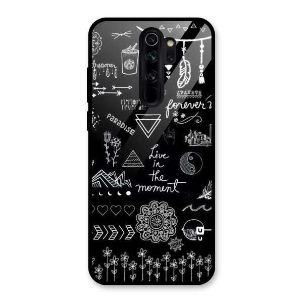 Forever Moment Glass Back Case for Redmi Note 8 Pro