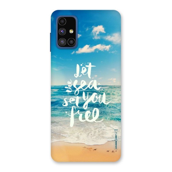 Free Sea Back Case for Galaxy M51