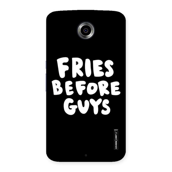 Fries Always Back Case for Nexsus 6